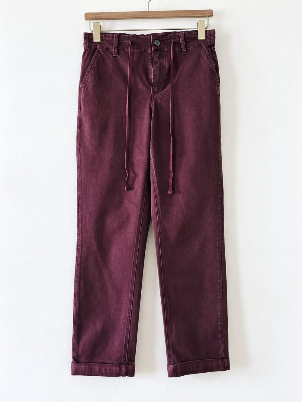 Paige Women's Burgundy Pants